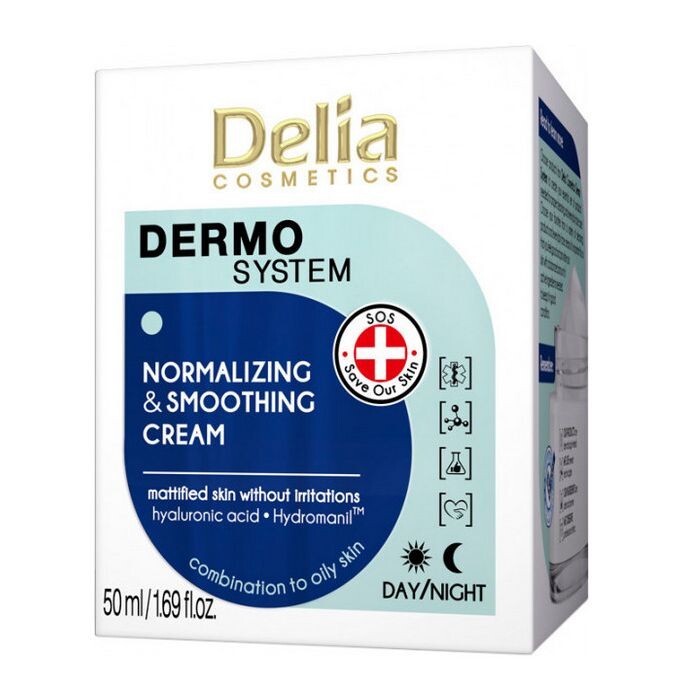 

Крем для лица Dermo System Crema Matificante Delia, 50 ml