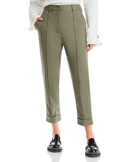 

Укороченные брюки-морковки 3.1 Phillip Lim, цвет Green