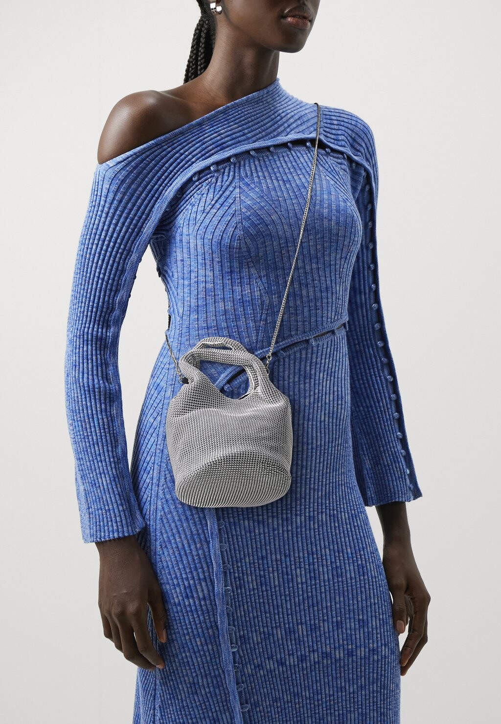 

Сумка Hand Bag Material Girl PARFOIS, цвет silver