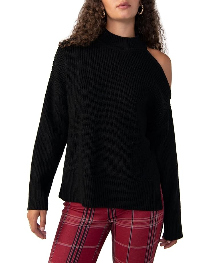 

Свитер Sanctuary Cut It Out Sweater, черный