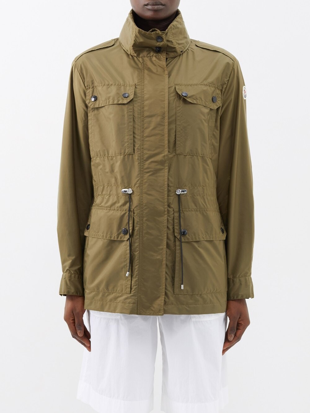 

Куртка adge с карманами и клапанами Moncler, зеленый