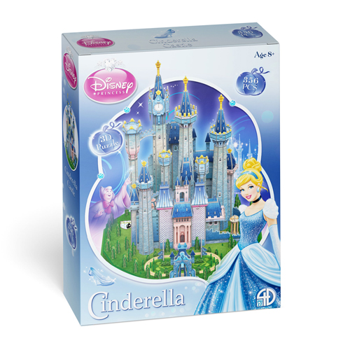 Пазл Disney Cinderella Castle 3D Puzzle cinderella сказки 3d