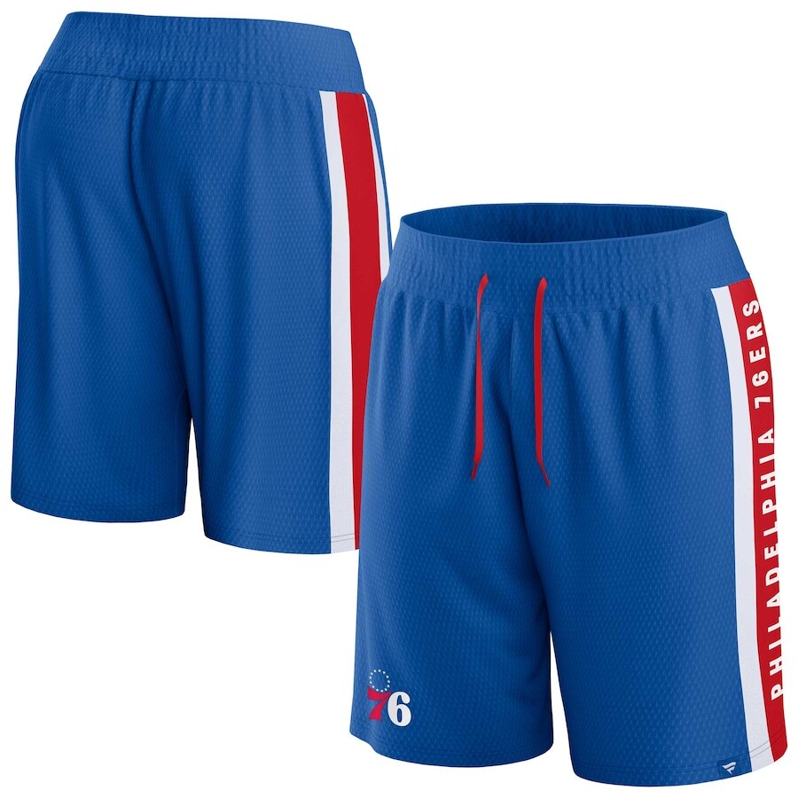 

Шорты Fanatics Branded Philadelphia 76Ers, роял