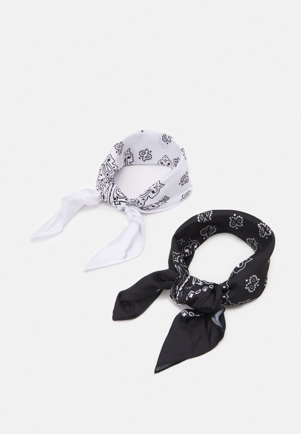 

Шарф BANDANA UNISEX 2 PACK Urban Classics, цвет black/white