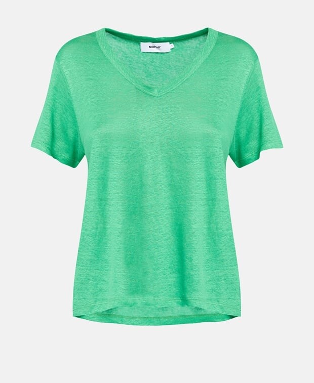 

Льняной лонгслив Notshy Cashmere, зеленый
