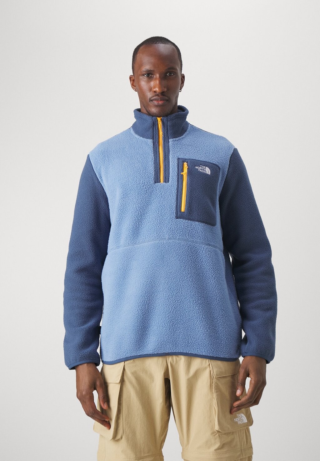 

Толстовка из флиса Yumiori ¼ Zip The North Face, цвет indigo stone/shady blue