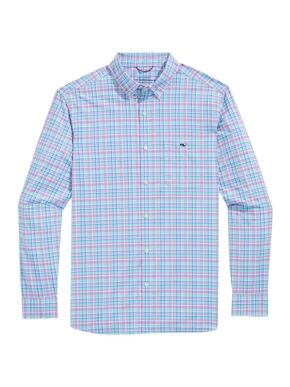 

Рубашка в клетку On-the-Go Vineyard Vines