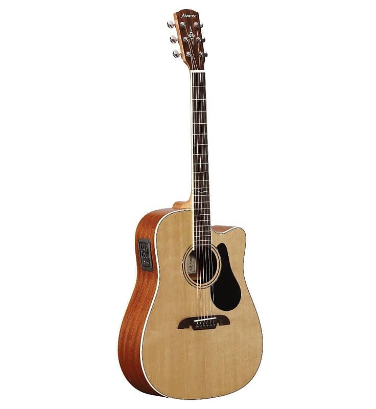 цена Акустическая гитара Alvarez AD60CE Artist Series Solid Top Acoustic Electric Dreadnought Guitar