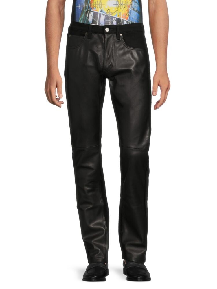 

Однотонные джинсы Mix Media Roberto Cavalli, черный