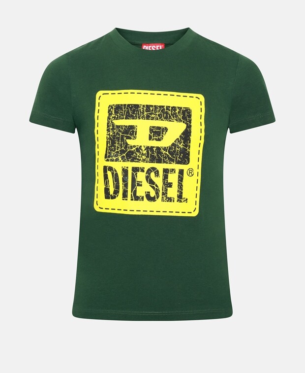 

Футболка Diesel, темно-зеленый