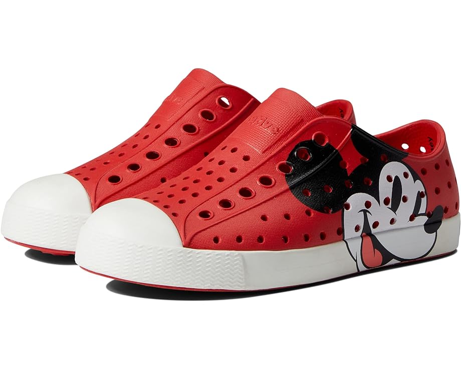 Кроссовки Native Shoes Jefferson Disney Print, цвет Torch Red/Shell White/Classic Mickey