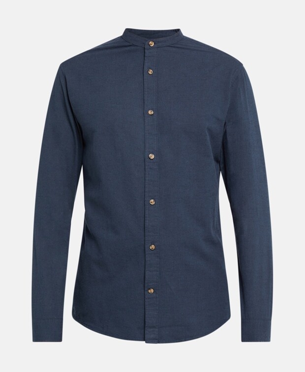 

Рубашка с длинными рукавами – стандартный крой Jack & Jones, темно-синий