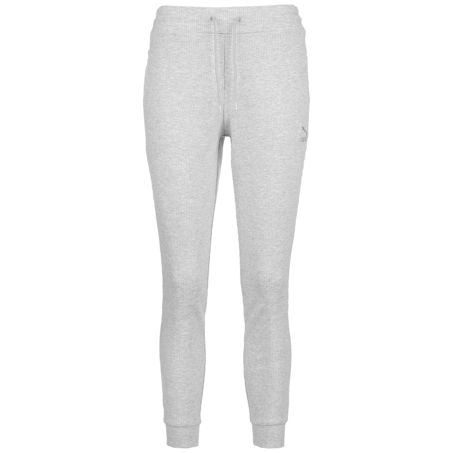 

Спортивные брюки Puma Ribbed Classics Slim Fit, светло серый