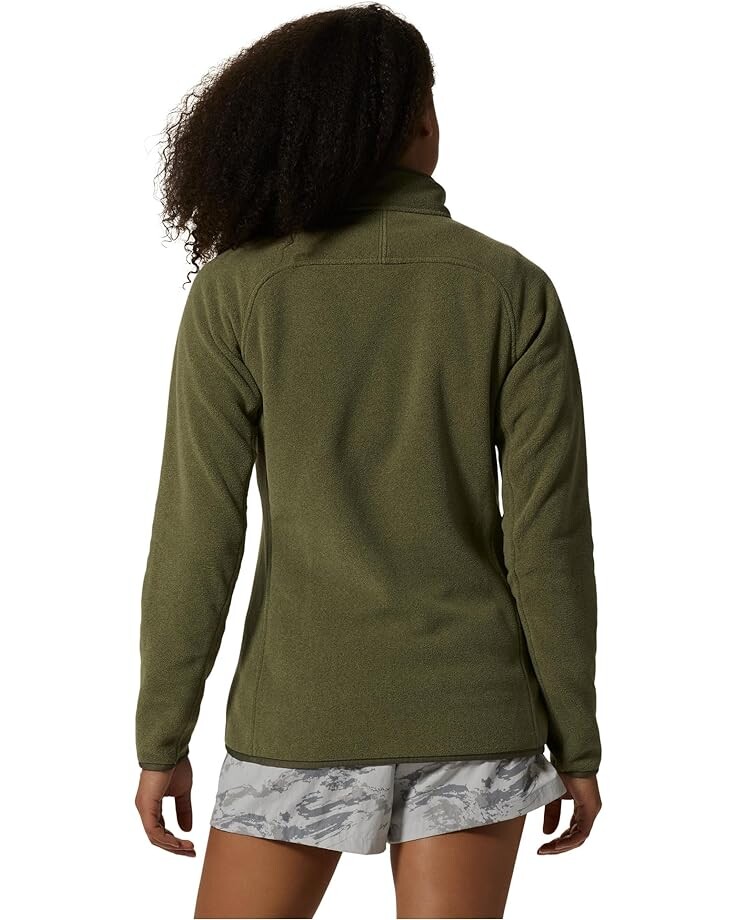 

Куртка Mountain Hardwear Polartec 200 Full Zip Jacket, цвет Stone Green Heather