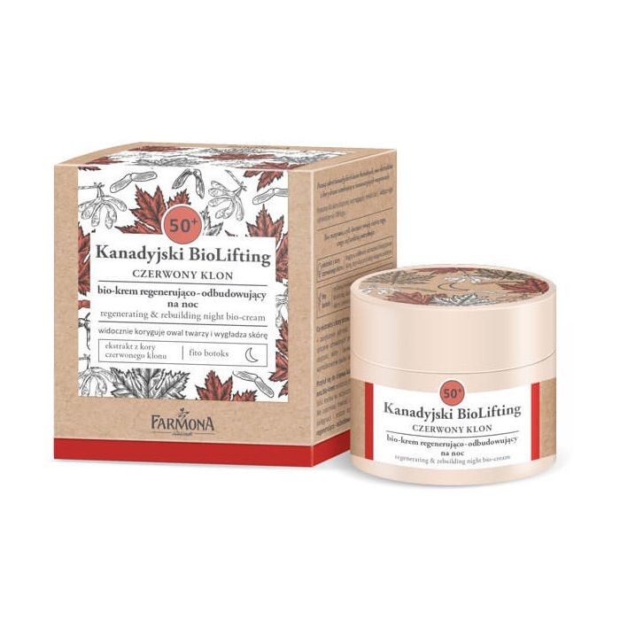 

Набор косметики Canadian Biolifting Crema Regeneradora de Noche +50 Farmona, 50 ml