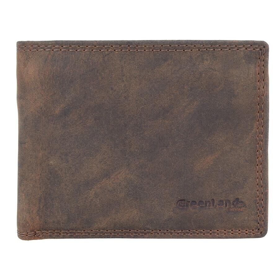 

Кошелек Greenland Nature Wallet Montenegro, коричневый