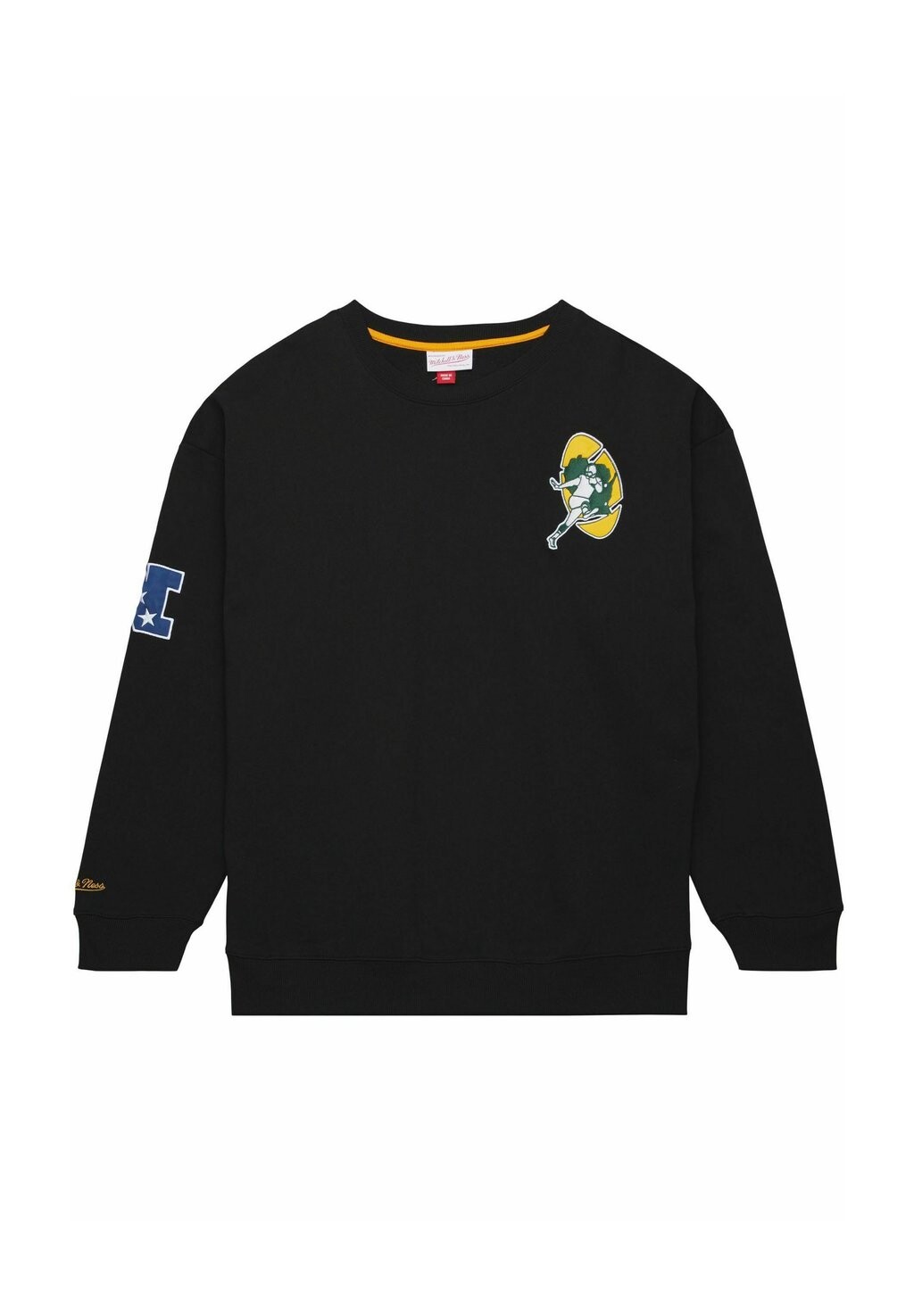 

Толстовка BAY PACKERS Mitchell & Ness, цвет black