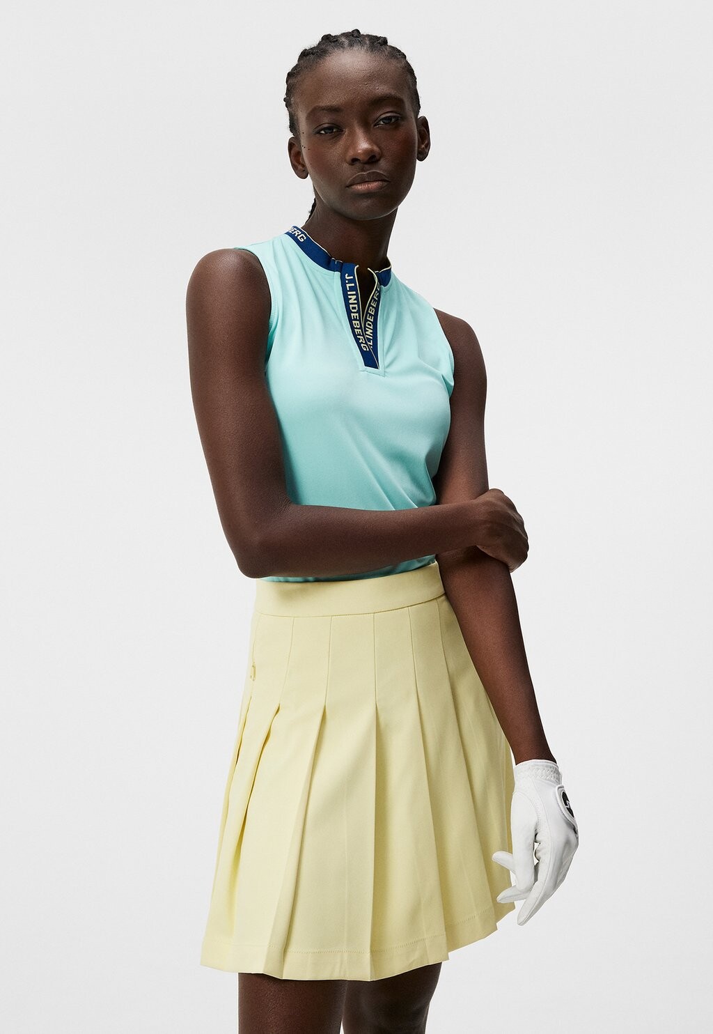 

Топ LEYA SLEEVELESS J.LINDEBERG Sports, цвет aruba blue