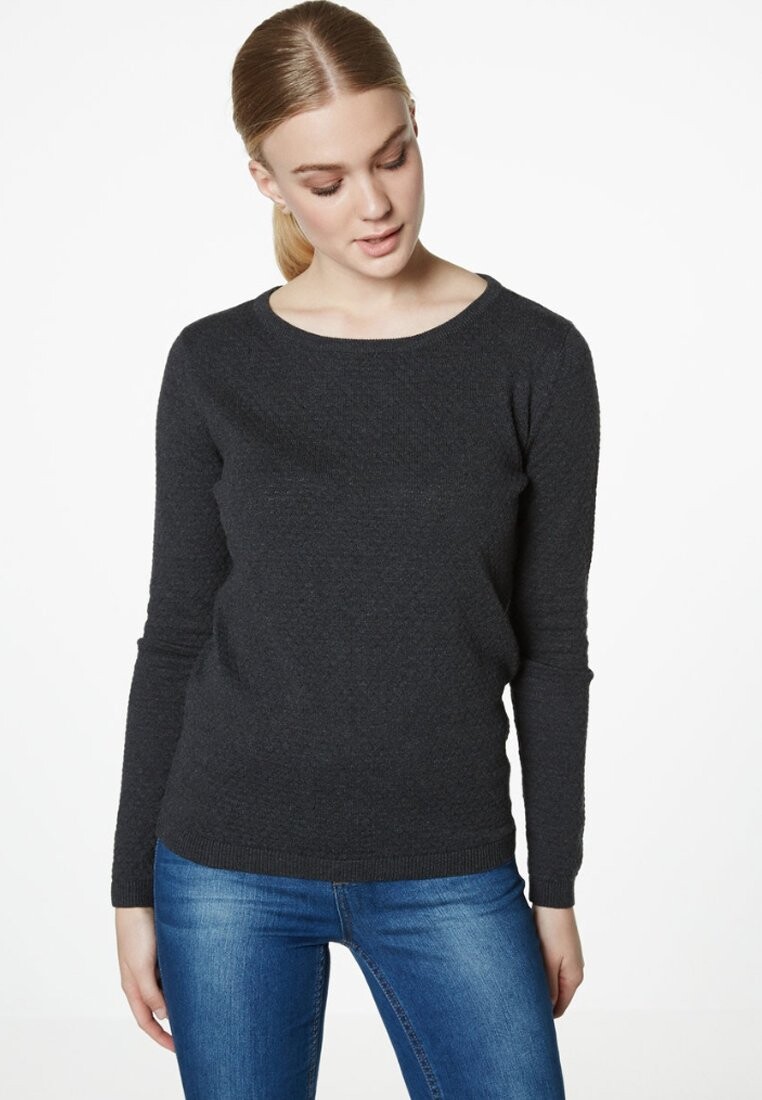

Джемпер Vero Moda Vmcare Structure Ls O-Neck Ga Noos, серый