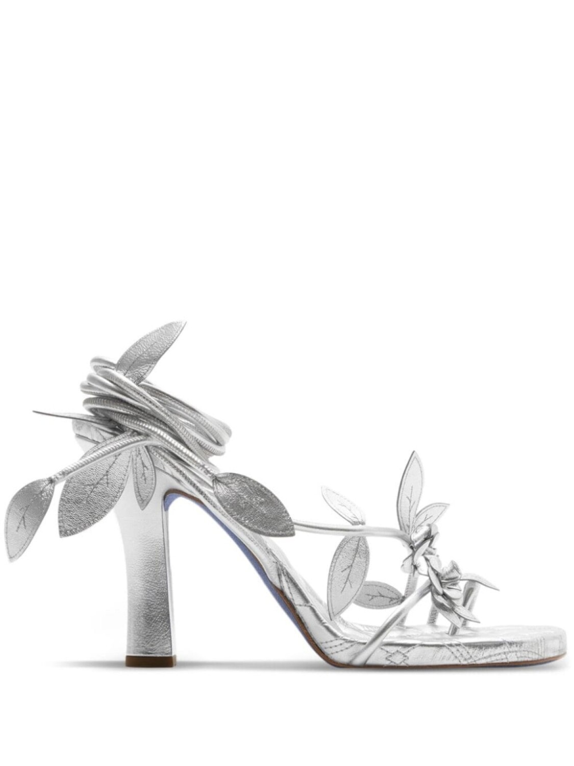 

Босоножки Ivy Flora 105 Burberry, серебристый