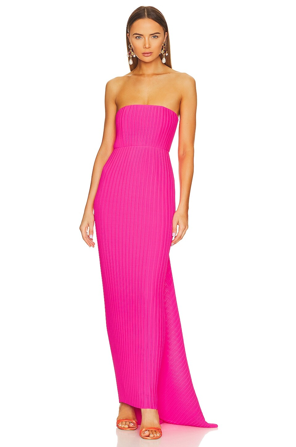 

Платье макси SOLACE London Harlee, цвет Hot Pink