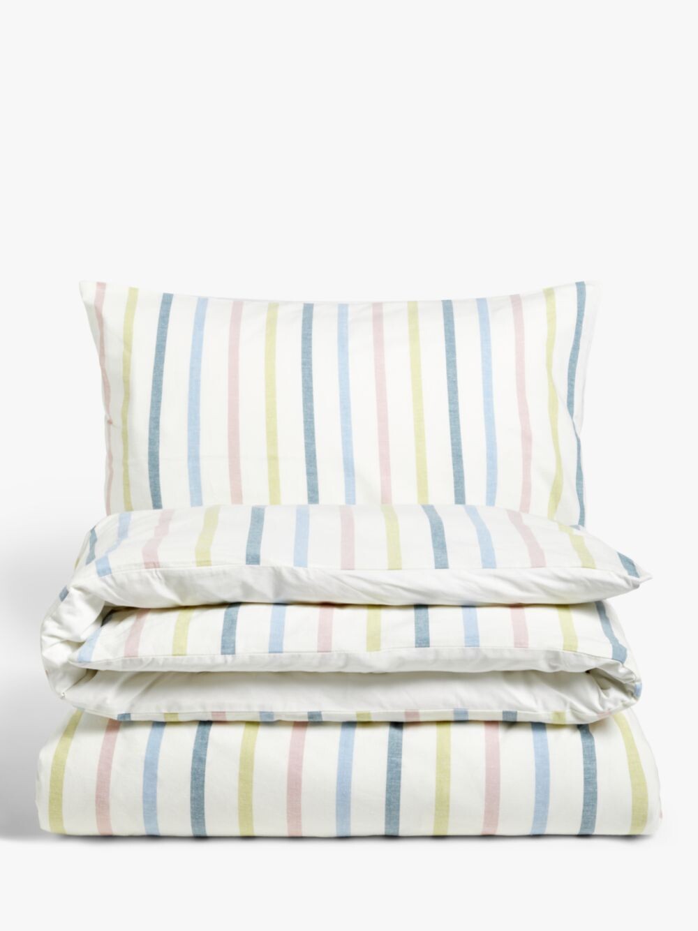 

Комплект пододеяльников John Lewis Alvi Stripe, разноцветный