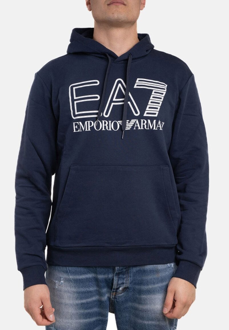 

Толстовка LOGO SERIES EA7 Emporio Armani, синий