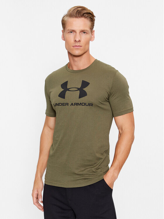 

Футболка свободного кроя Under Armour, хаки
