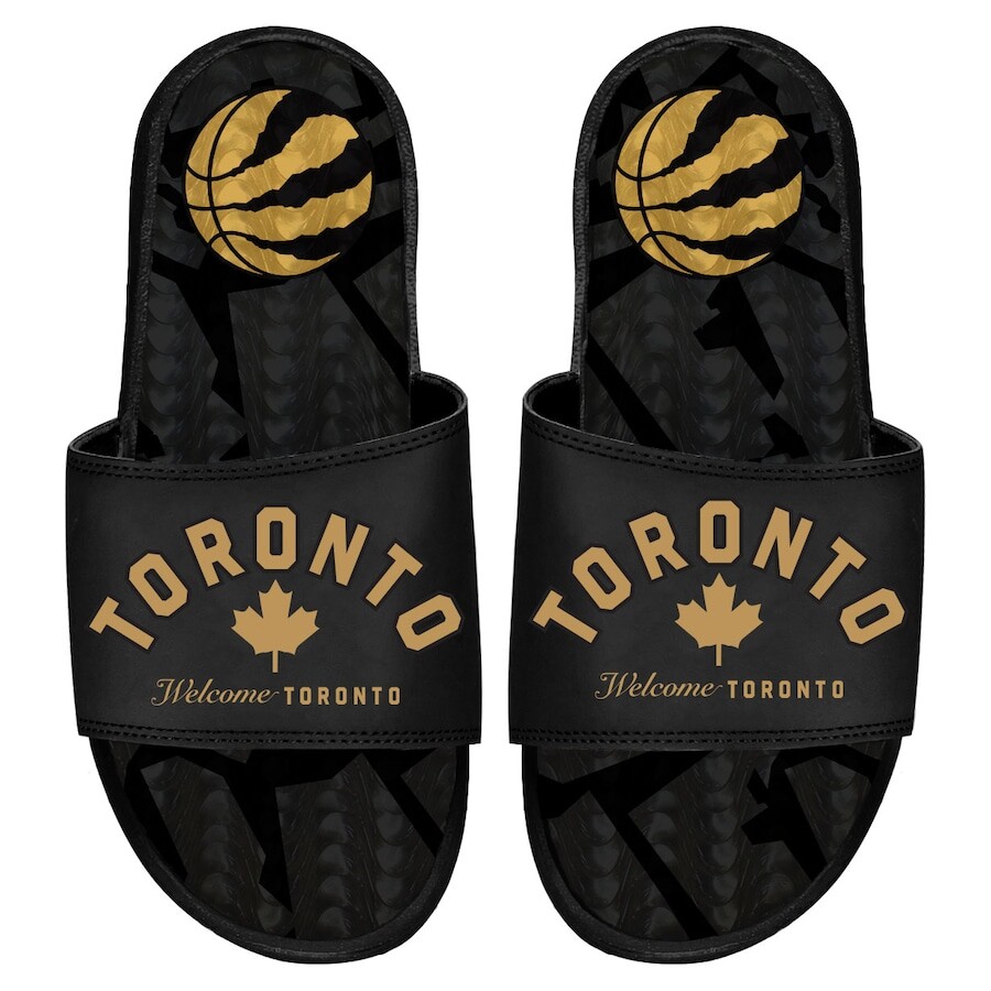 

Шлепанцы ISlide Toronto Raptors, черный