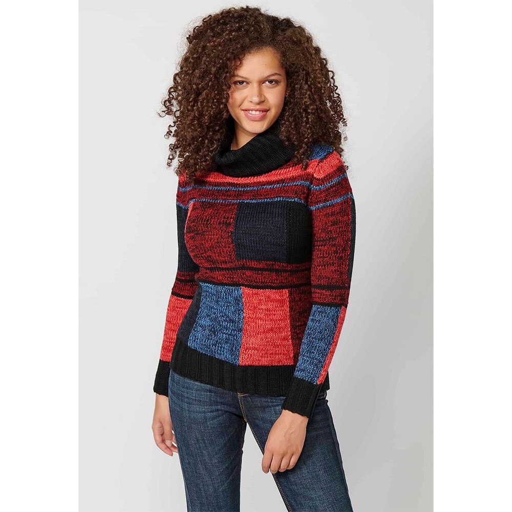 

Свитер Koroshi 2322TR76 Turtle Neck, разноцветный