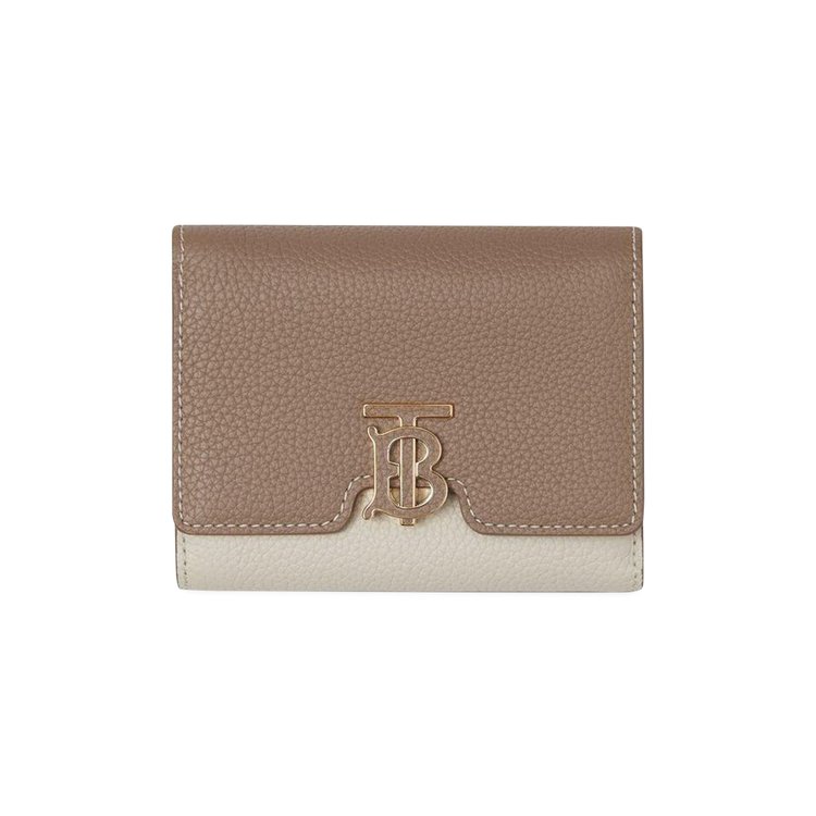 

Кошелек Burberry Compact Wallet, цвет Camel/Archive Beige/Warm Tan