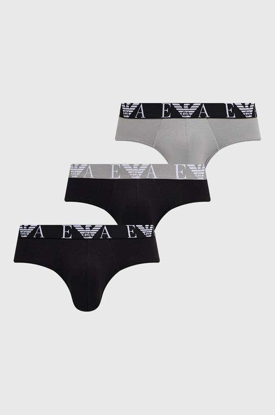 

3 пары трусов Emporio Armani Underwear, серый