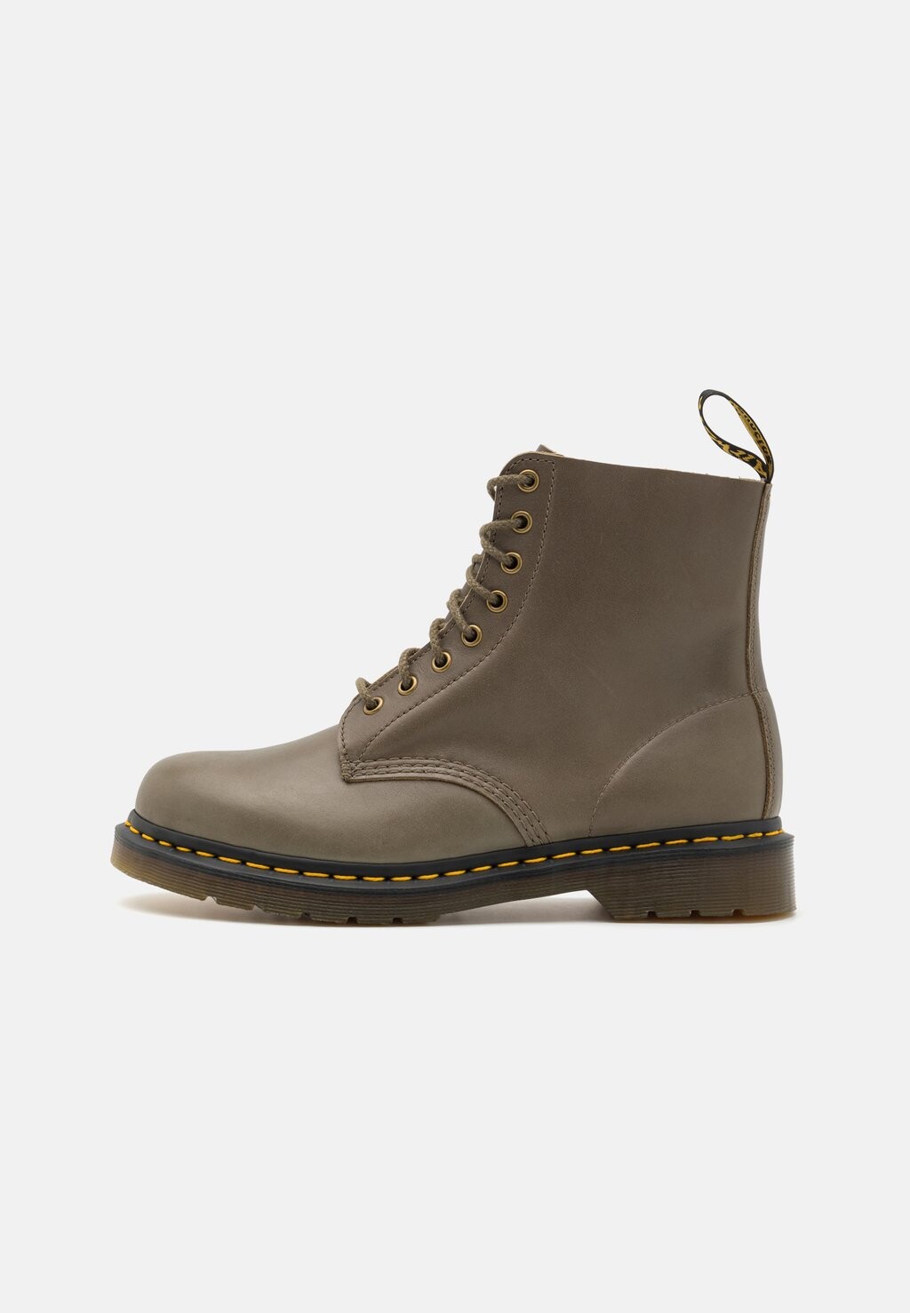 

Ботильоны на шнуровке 1460 PASCAL UNISEX Dr. Martens, оливки Каррара