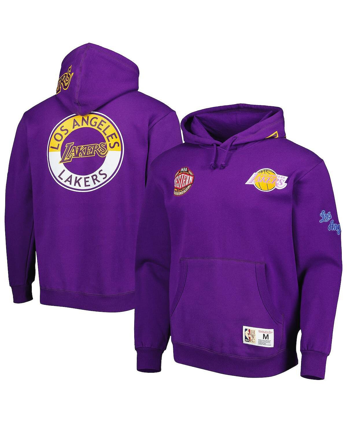 

Мужская фиолетовая толстовка Los Angeles Lakers City Collection Heritage с капюшоном Mitchell & Ness