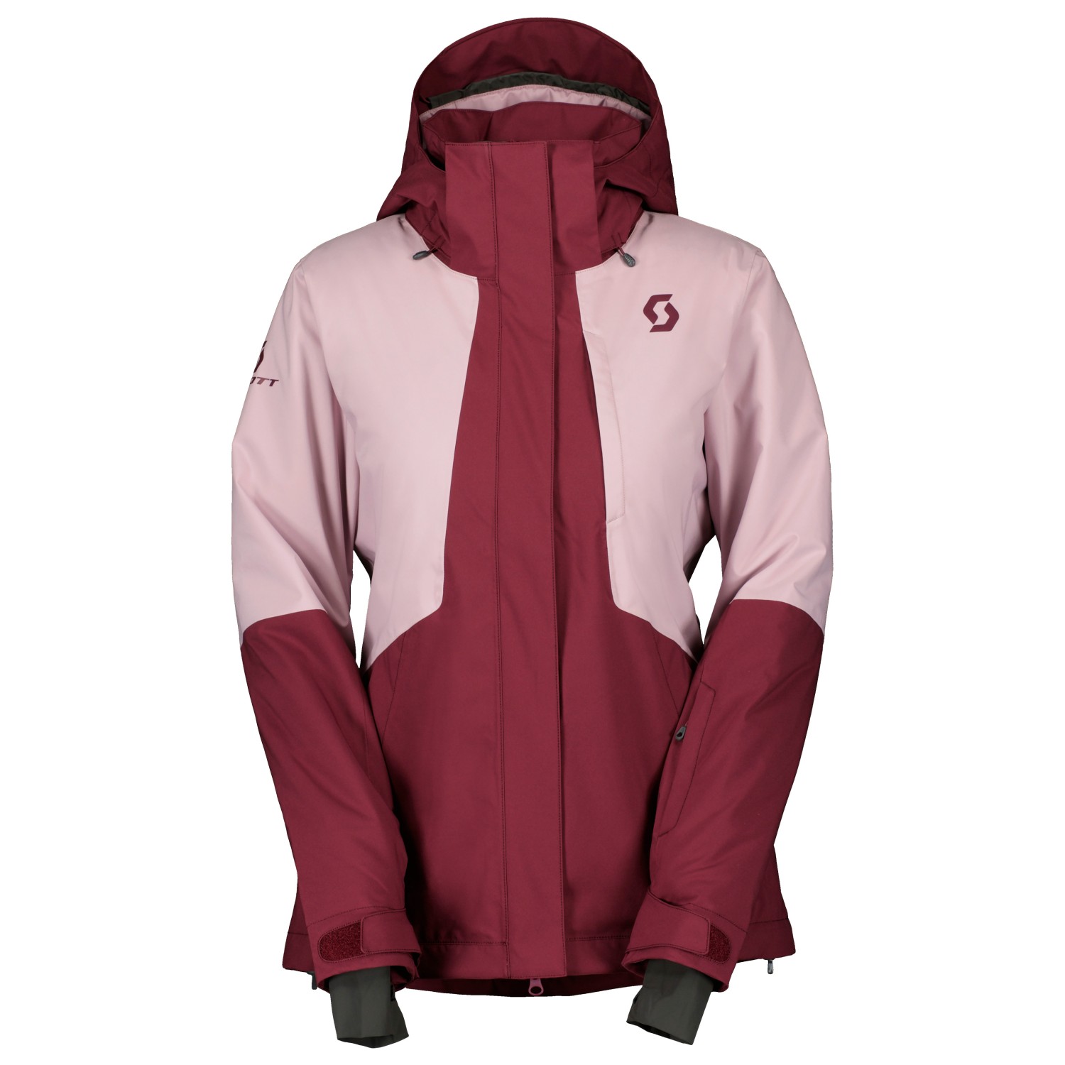 Лыжная куртка Scott Women's Ultimate Dryo 10, цвет Wild Red/Cloud Pink защитная куртка nidecker predator safety jacket white red s