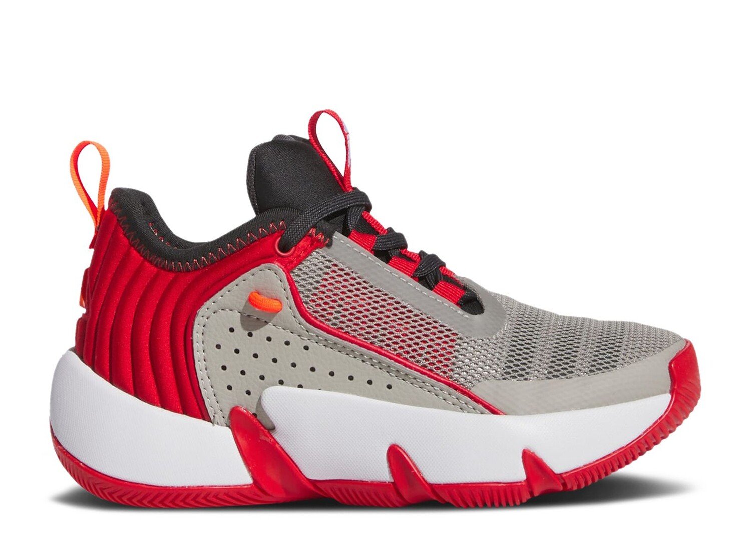 

Кроссовки adidas Trae Unlimited Little Kid 'Metal Grey Better Scarlet', серый