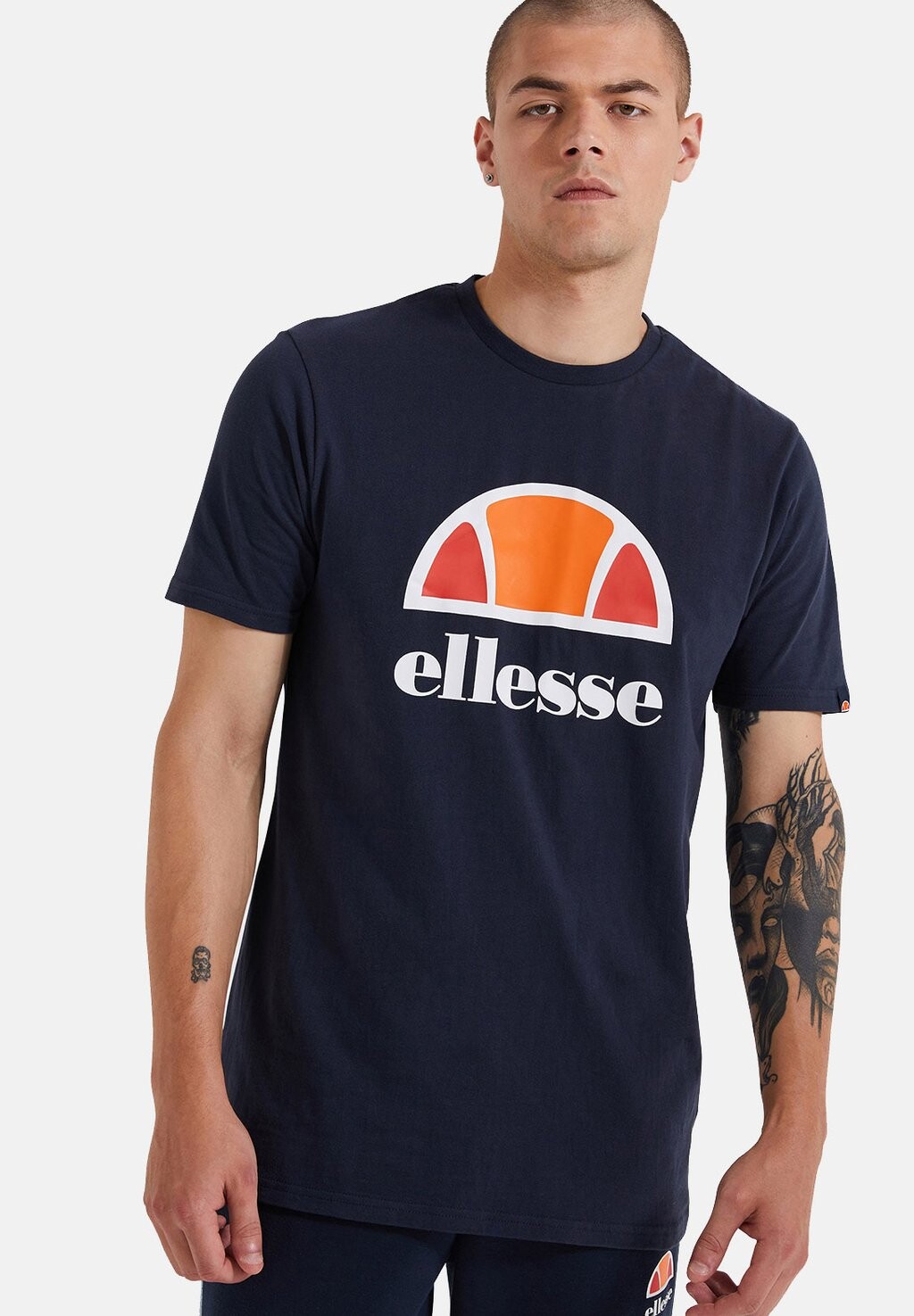 

Футболка с принтом Ellesse, синий