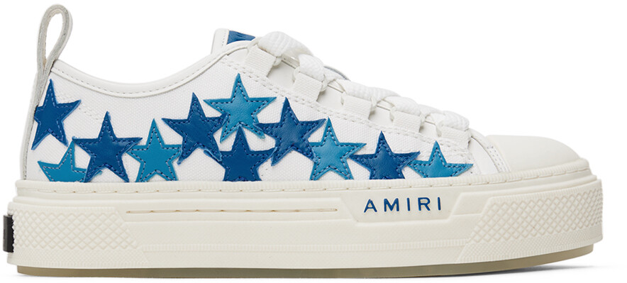 

Детские кроссовки White & Stars Court Amiri