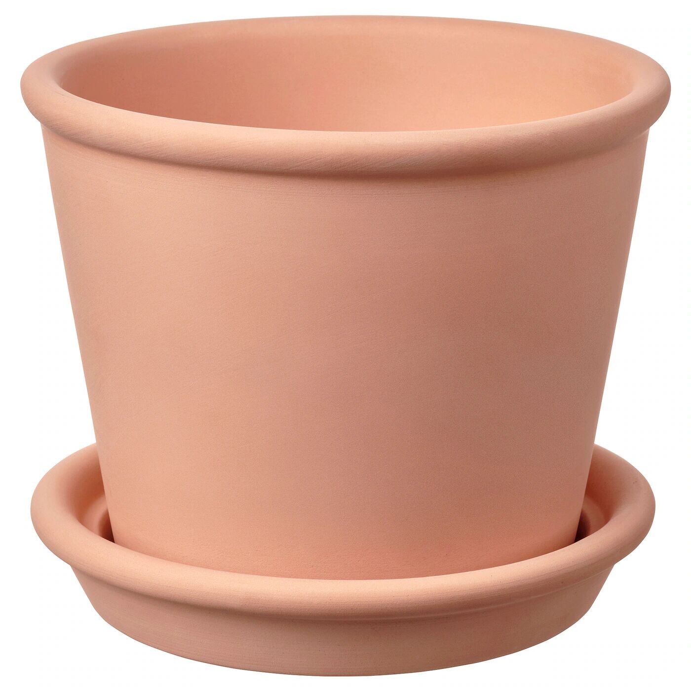 

Цветочный горшок с блюдцем, терракота для дома и улицы, 12 см, MUSKOTBLOMMA IKEA