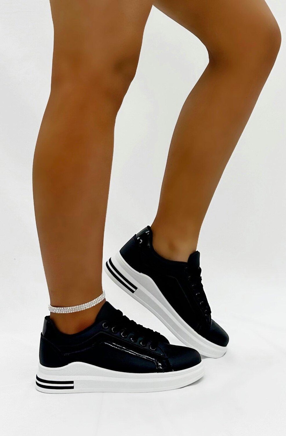 

Кроссовки на плоской подошве Glitter Flash Trainers Love Lemonade, белый