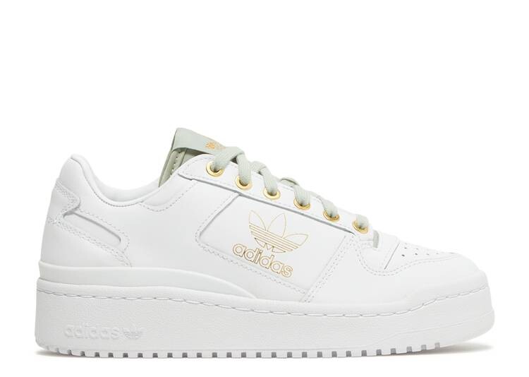 Кроссовки Adidas WMNS FORUM BOLD 'WHITE MATTE GOLD', белый