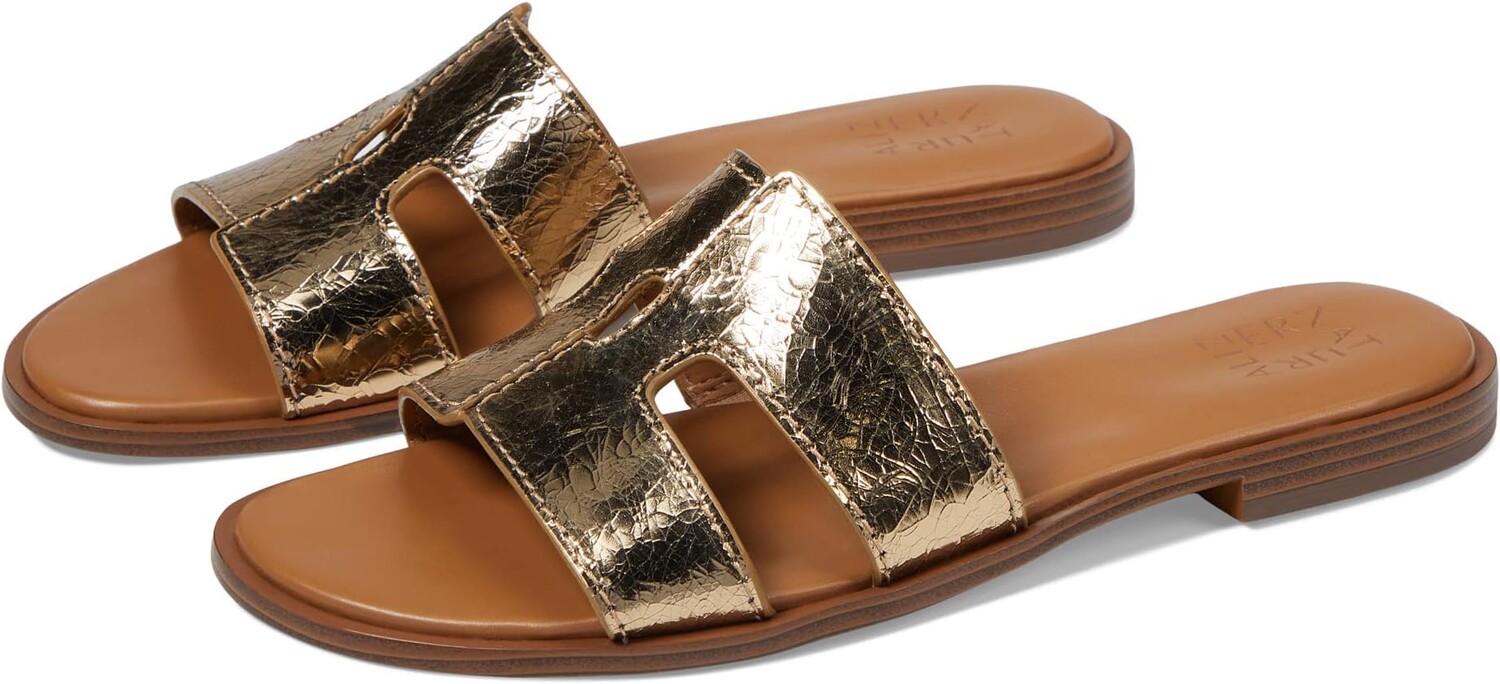 

Сандалии на плоской подошве Fame Naturalizer, цвет Champagne Yellow Leather