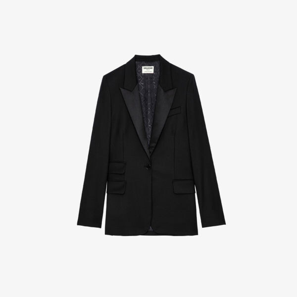 

Тканый блейзер Venus Zadig&Voltaire, цвет noir