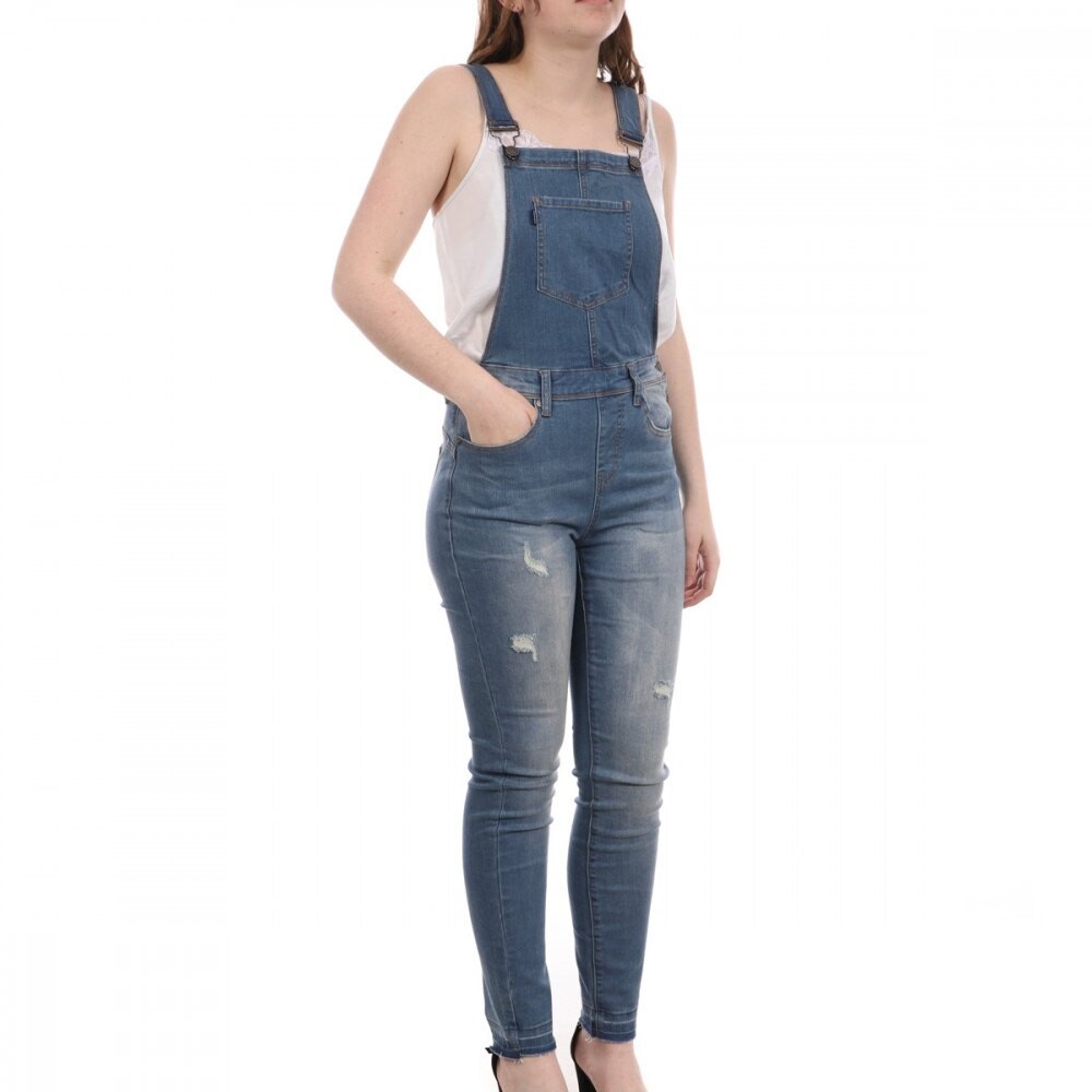 

Комбинезон Deeluxe Sevaria Denim Jumpsuit, синий