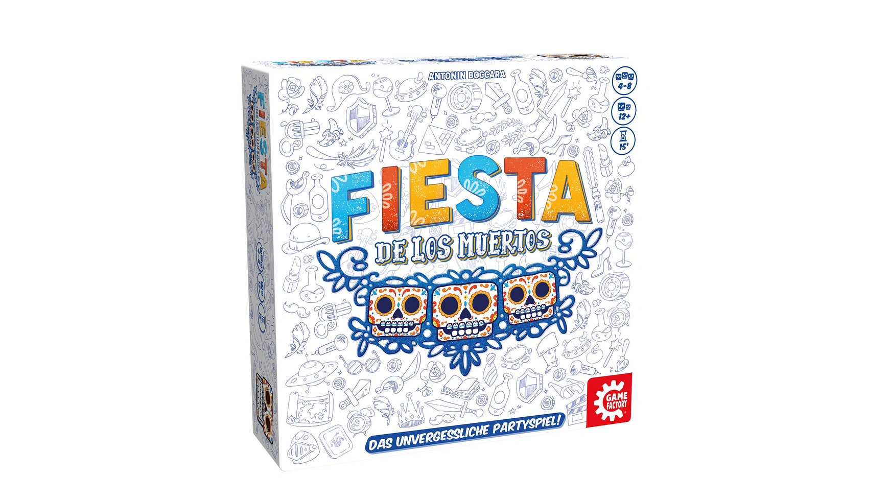 Game Factory Fiesta de los Muertos незабываемая игра для вечеринок! printio блокнот на пружине а4 los muertos