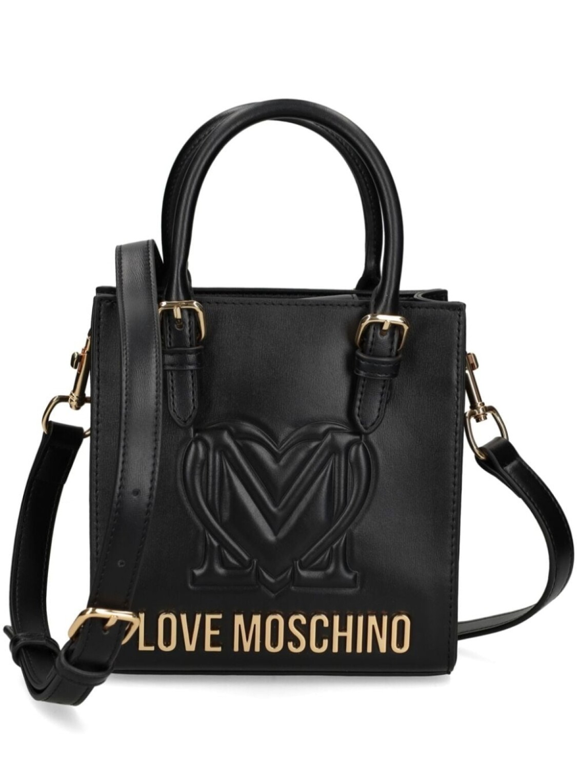 

Сумка-тоут с логотипом Love Moschino, черный