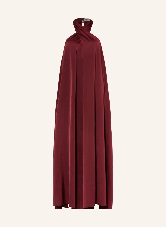 

Атласное платье финч Essentiel Antwerp, красный