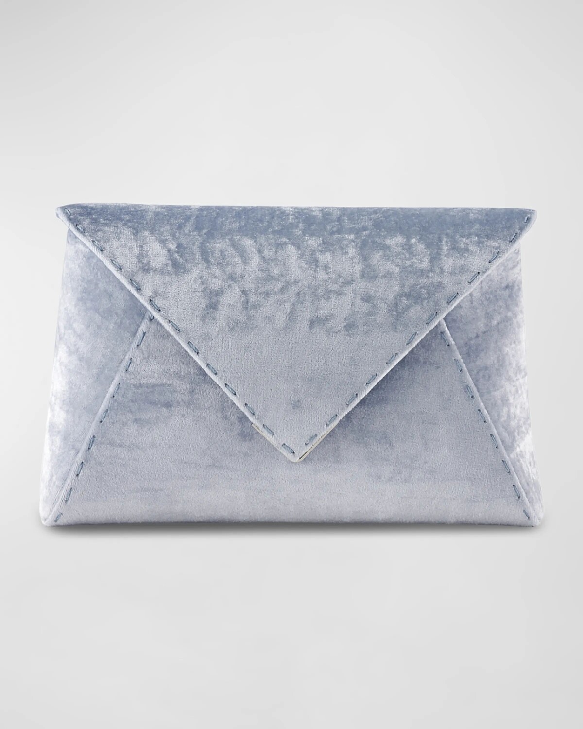 

Маленький бархатный клатч Signature Lee Tyler Ellis, цвет Icy Blue