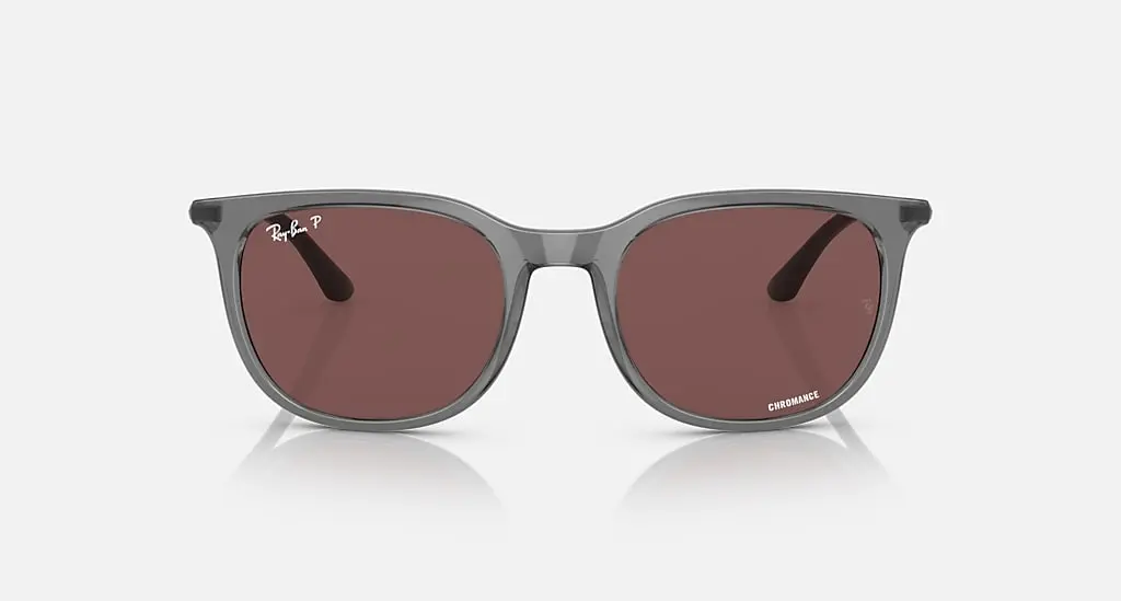 

Солнцезащитные очки Ray-Ban RB4386, темно-фиолетовый