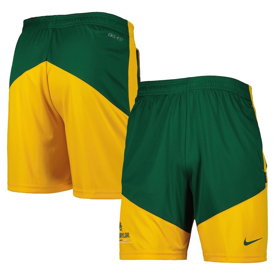 

Шорты Nike Baylor Bears, зеленый
